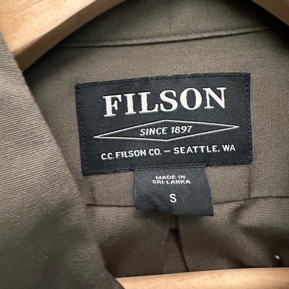 Filson button down- olive grey - Picture 2 of 4